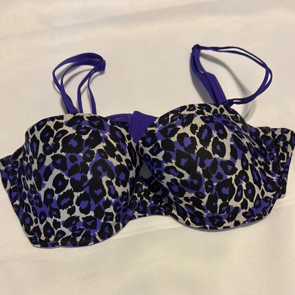 Victoria's Secret Purple and Black Bra Intimates Collection